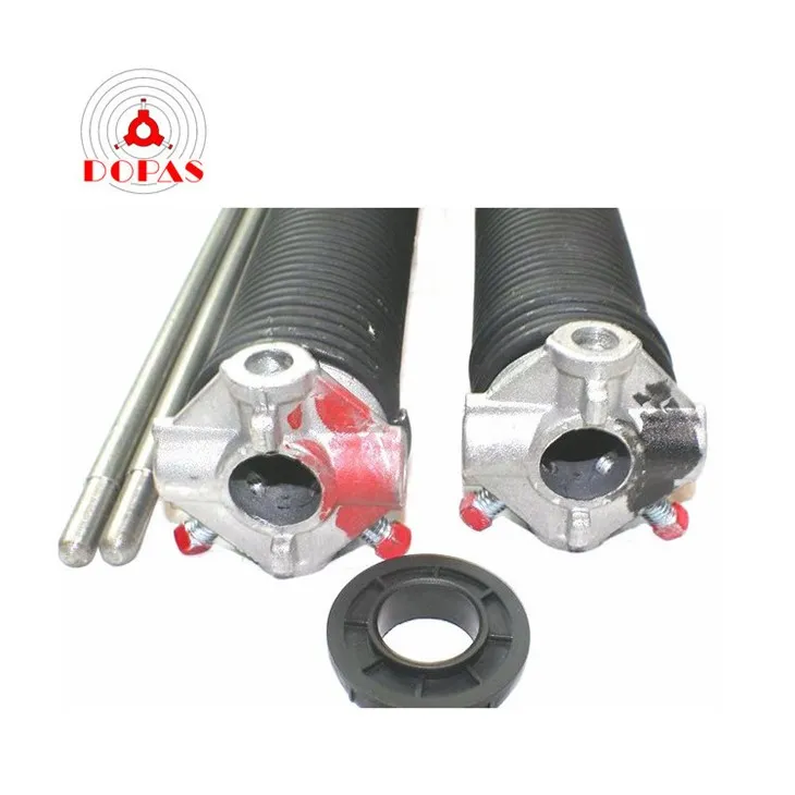 Spannfederstangen für Garagentore mit Nylonbuchsensatz