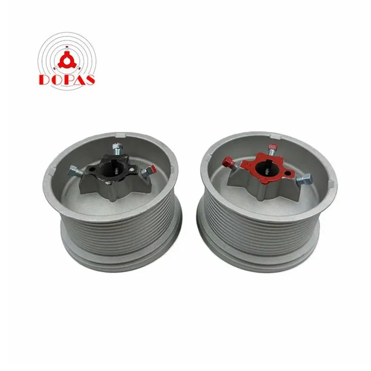 Garage door cable drums